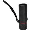 DIYEAH Monocolo 10x25 in Gomma Nero, Telescopio Ottico Tascabile