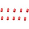 HDWSNXW 10PCS M3x9/10/26/28/30/37/40/44/45/50/55mm Colonna in alluminio Asta esagonale rotonda Pilastro Spacer for RC FPV Drone Quadcopter Parte fai da te Sostituibile(M3x9mm red)
