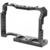 ZHFGJKSO Compatibile con la gabbia for fotocamera Sony A7III A7SIII A7RIV A7M3 con maniglia superiore, attacco a slitta fredda e coda di rondine da 38 mm(Cage)