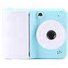 Elprico Fotocamera Digitale per Bambini con Stampa Istantanea, Fotocamera HD 1080P con Stampa Istantanea, Schermo da 2,4 Pollici, Portatile, con 3 Rotoli di Carta da Stampa, Giocattolo (BLUE)