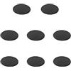 Qsvbeeqj Copriobiettivo posteriore Set di copertura per fotocamera con montaggio a vite per ricambio nero 39 mm M39 L39 Hood Hot Shoe Protector Bundle Set anteriore Montaggio a vite Webcam Otturatore Proteggi