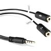 JOBY Splitter per Cavi Wavo 3.5mm, Splitter per Microfono Wavo, per Smartphone, Audio Chiaro e Ottimo, Accessori Telefono, Kit per Vlogging, Live Streaming, Video Conferenza