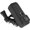 Yctze Telecamera da Manubrio Grandangolare 1080P con Luce di Riempimento, Anti-vibrazione per Moto, Casco, Corpo in ABS, Ricarica di Tipo C, Video in Loop, Scatto a 120°, Espandibile