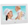banapoy Cornice Digitale da 7 Pollici, Cornice Digitale HD IPS WiFi Altoparlante Integrato, Riproduzione Video Foto Intelligenti Calendario Elettrico Montabile a Parete Regali per (Spina