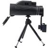 UsmAsk Telescopio Telescopio h Power, Ingrandimento monoculare 80X100 Obiettivo da escursionismo Visione notturna portatile Binocolo HD Zoom Fotocamera impermeabile da campeggio C (A)