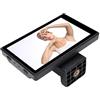 Asixxsix 3,97 Pollici Schermata del Monitor Selfie per Telefono Magnetico Vlog, 3 Livelli di Regolazione della luminosità, Supporta WiFi 5G 2,4G, Supporto per Clip del Supporto