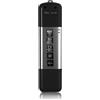 DRAUXI V8 Police Body Camera 1080P Full HD indossabile Videocamera di sicurezza IR for visione notturna Mini videocamere Escursionismo, camminata(With 16G TF Card,V8 Silver)