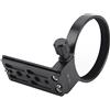 Plyisty Base per Supporto per Anello di Montaggio per Treppiede per Obiettivo, per Sigma 100-400mm F5-6.3 DG OS HSM Staffa di Supporto per Collare per Obiettivo Contemporaneo con Foro