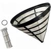 HDWSNXW Filtro di ingresso/uscita del serbatoio dell'acqua del sistema di spruzzatura UAV - Filtro a rete con schermo a imbuto in acciaio inossidabile for T55 T70 T70P T70S T100 T100S(1pcs for each)