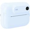 Asixxsix Fotocamera per Bambini, Fotocamera Digitale con Stampa Istantanea HD 1080P con Zoom 6X e 48MP, con Supporto Scheda SD da 128 GB, per Ragazzi e Ragazze Dai 3 Ai 12 Anni (BLUE)