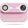 AMRTTWY Action Camera, Fotocamera impermeabile Fotocamera subacquea Impermeabile Prima e dopo Doppia fotocamera Nuoto all'aperto,per Ciclismo, Moto