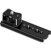 NovelGoal Base per treppiede per obiettivo Teleobiettivo Anello treppiede Piedino di ricambio a sgancio rapido Arca Mount compatibile con Canon RF600MM/800MM F11