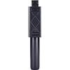 SCRUBY RUZSJ K07 - Mini treppiede pieghevole con Bluetooth, senza fili, monopiede espandibile con telecomando, per iPhone, iOS e Android (K07, nero)