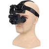 NGBFF Visore Notturno, NVG10 for visione notturna Occhiali 1920x1080p Verde Testa tattica Visione notturna Monoculare IP66 Dispositivo for visione notturna da caccia,per birdwatching, sport all'aria aperta