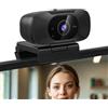 LEIYTFE Webcam Grandangolare 4K Per PC, Video Conference Camera Con Microfono Integrato Laptop Camera Per Streaming, Videochiamate E Gaming Online USB Plug & Play(4K)
