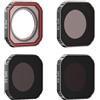 ZIDDAR Set di lenti resistenti alle intemperie ND8 ND16 ND32 ND64 per la costruzione di video sistemi di montaggio a rotazione rapida ND variabile per illuminazione dinamica