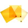 Formatt Hitech Set di filtri per correzione colore dalla luce diurna alla luce ad incandescenza CTO 24 x 24 cm, 3 confezioni da 3 pezzi