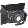 FOTGA DP3000 M3 - Binario da 15 mm, orientabile, doppio filtro 4 x 4, con ciambelle per videocamere DSLR mirrorless
