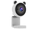 Generic WEBCAM 1080P CAMERA USB CON MICROFONO INTEGRATO PER LA DIRETTA [ROSA] (WHITE)