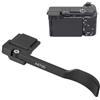 Jectse Impugnatura per il Pollice, Fotocamera A6700, Design Ergonomico in Lega di Alluminio, Offre una Presa per la Fotocamera con Comodo Montaggio e Smontaggio, per Proteggere