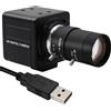 MMlove Webcam USB 5MP HD 5-50mm Manuale Obiettivo Varifocus Zoom 10X Fotocamera Lightburn con sensore CMOS OV5640 per Skype/Zoom/FaceTime/Hangouts,PC/Laptop/Raspberry Pi Driver senza UVC