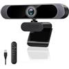 NGBFF Webcam 4K HD Web Camera Telecomando Webcamera for PC