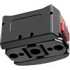 KASFDBMO Base di ricarica a sgancio rapido per due schede Supporto in alluminio a sgancio rapido con modulo di ricarica anti rotazione