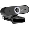 TIEOAXFT Webcam 1080 60fps 10X Zoom USB Web Cam for PC Autofocus for Streaming Video Chiamate Conferenza Fotocamera Digitale Computer