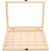 Denash Casella di Pellicola da 35 Mm, 135 Contenitore per Film in Legno Solido Box di Stoccaggio di Film con 30 Slot, Custodia Portatile per il Film per Ordinare e Salvaguardare i