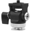CAZSTYK Testa a sfera in metallo Cold Shoe Staffa sferica Treppiede per testa per telefono Clip Monitor DSLR Accessori per fotografia Treppiede Piastra testa di ricambio Parti a sgancio rapido per fotocamere