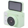 Annadue Mini Fotocamera Portachiavi, Schermo Ribaltabile da 1,47 Pollici a 180° Registrazione Video 1440P Fotocamera Compatta Portatile con Tracolla, Ricarica di Tipo C per la Fot (verde chiaro)