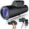 EKsma Telescopio monoculare, monocolo for adulti, telescopio monoculare 10x50 ad alta potenza, telescopio portatile for birdwatching campeggio viaggi