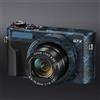 JERXTTON G7XII Pellicola protettiva adesiva per fotocamera Canon G7X Mark II, antigraffio, decorazione protettiva e resistente all'usura (blu onda)
