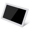 Denash Cornice Digitale da 13,3 Pollici, Cornice per Foto Intelligente Touchscreen WiFi con Risoluzione 1280x800 APP Condivisione Remota Supporto Multiutente Rotazione Automatica (WHITE)