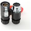 DRRI LP20 2 3 4 5 6 7 8 9 10 12 Pin Docking Fast Locking Connect Automotive Connettore impermeabile per camper pannelli solari