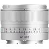 Generico Compatibile for Sony E FE Nikon ZL Mount A7CII A7R/M Z6 Z6III ZFC Z7 Z9 40mm F2 Full Frame Messa a fuoco automatica Obiettivo ad ampia apertura(Sliver,Sony E-mount(FE))