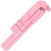 Genérico Selfie Stick Treppiede - Treppiede Telefono Extra Lungo | Selfie Stick & Fill Light | Supporto Estensibile In Acciaio con Otturatore Wireless, Trasmissione Su