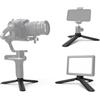 NovelGoal Mini treppiede, supporto per fotocamera con vite da 1/4 per giunto cardanico portatile, supporto per fotocamera DSLR, supporto per telefono con luce di riempimento Vlog Selfie Stick