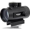 Omegon cercatore red dot con adattatore slitta flash per fotocamere DSLR