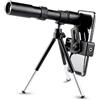 Uqezagpa Lente monoculare potente 10-30x da viaggio professionale per campeggio all'aperto birdwatching bambini adulti