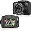 Namolit Videocamera digitale 4K/60FPS 48MP ad alta risoluzione Videocamera portatile multifunzionale con zoom digitale 16X con schermo IPS da 3,2 pollici Ricarica di tipo C per la registrazione