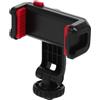 DOITOOL Supporto per Smartphone per Treppiede Slitta Fredda, Clip in Plastica Nera, Rotazione 360°, per Fotocamera e Cellulare