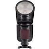 JERXTTON Pellicola protettiva antigraffio per flash flash Godox V1 Pro Flash Strobe protettiva in vinile pellicola protettiva per il corpo decalcomania V1 Pro (Wave Black)