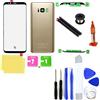 Desconocido Generic Galaxy S8/S8 Plus Touch Screen Frontale Cover Posteriore in Vetro Porta Strumenti di Ricambio con Parti di Obiettivo della Fotocamera per Samsung Galaxy S8/S8 Plus + Herramien