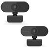 QZCX Webcam PC, 1080P Webcam Full HD Web Camera con microfono Spina USB Videocamere for PC Computer Laptop Desktop Conference,per streaming live, videochiamate, conferenze(2PCS Webcam)