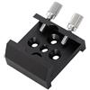 Generic Accessori per telescopio, scanalatura a coda di rondine, con foro per vite da 1/4, colore nero