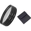 AFGRAPHIC 49mm 4 punti 6 punti 8 punti stella filtro fotocamera set bundle sacchetto sacchetto per YI M1 4K 20 MP fotocamera digitale con obiettivo 12-40mm F3.5-5.6 o obiettivo 42.5mm F1.8 Storm