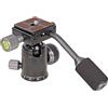 AMAZWI Telecamere d'azione FM5C. Treppiede palla a sfera in lega di alluminio pallonhead w piastra di sgancio rapido for Timelapse fotocamera Manfrotto Benro treppiede monopiede Molteplici modalità di scatto