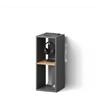 Livinity Libreria Lorena, Antracite/Rovere dorato,