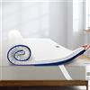 Bedstory Topper Matrimoniale 160x190 cm Alto 7 cm, Materasso Correttore in Memory Foam con Gel, Coprimaterasso con 4 Angoli Elastici, Rimovibile e Lavabile